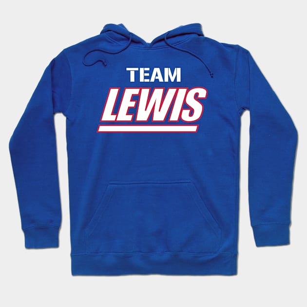 Team Lewis - TurkeyBowl II Hoodie by LeftCoast Graphics